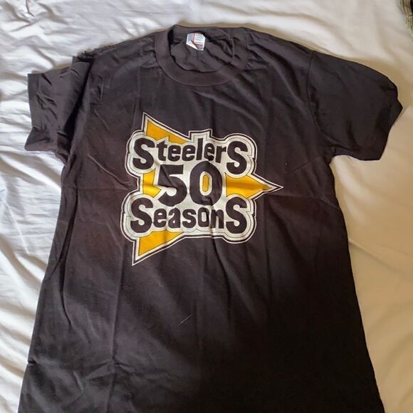 Vintage Pittsburgh Steelers T-shirt Size L - Picture 1 of 4